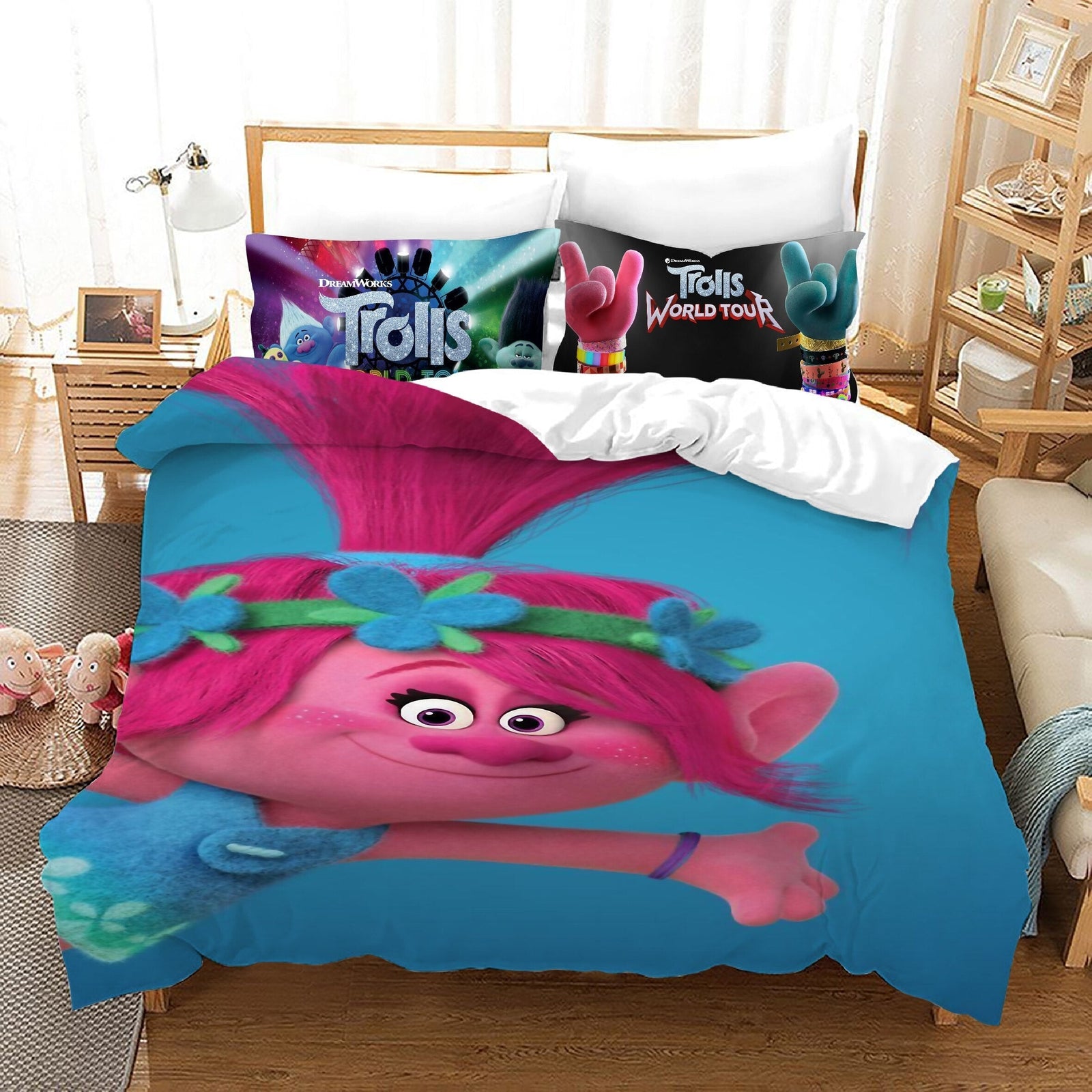 Povlak Na Přikrývku S Modrým Mákem