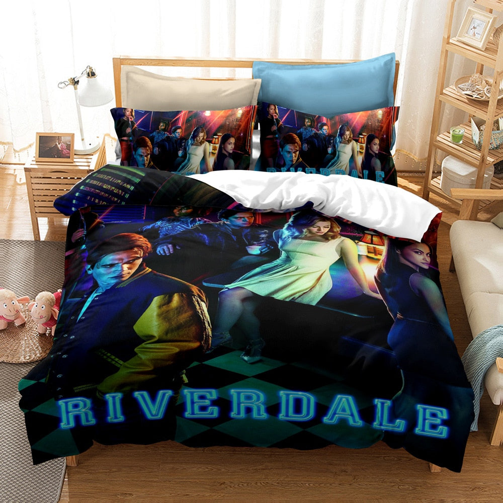 Vícebarevný Povlak Na Přikrývku Riverdale