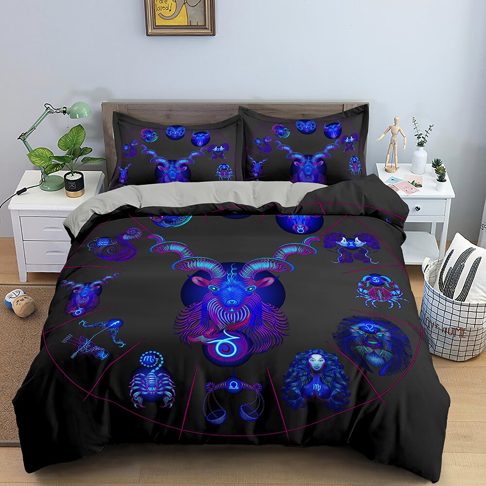 Povlak Na Peřinu S Astrologickým Znamením Kozoroha