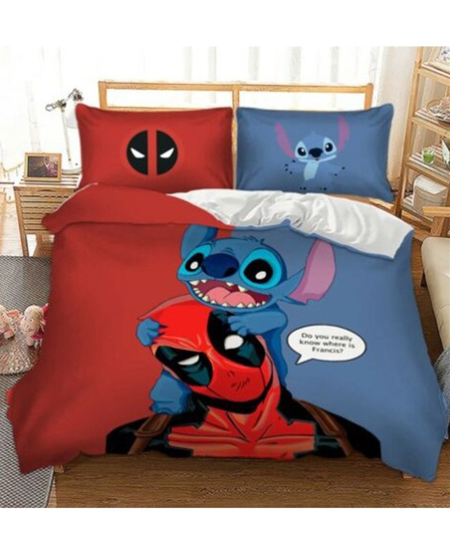 Stitch A Deadpool Povlak