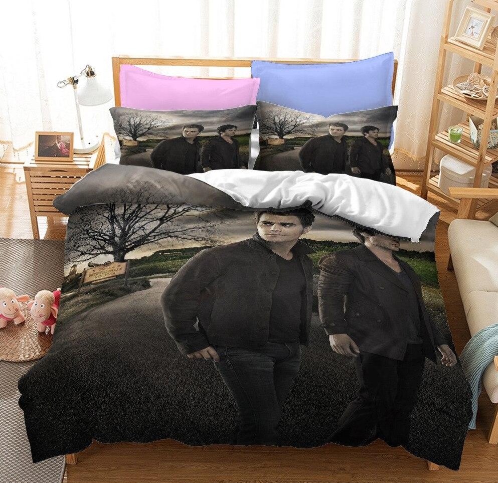 Povlak Na Přikrývku The Vampire Diaries Brothers Salavatore