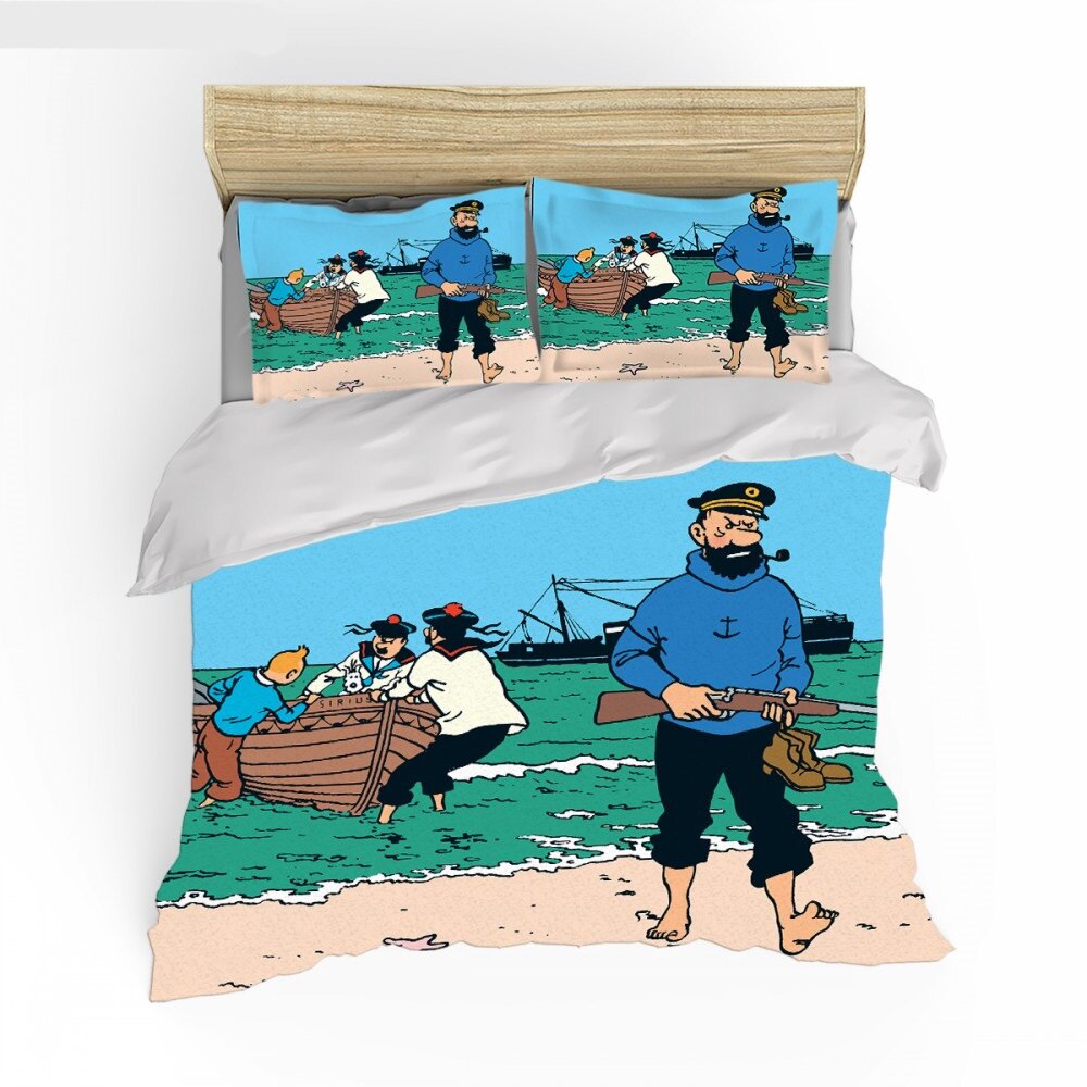Povlak Na Přikrývku Tintin Boat