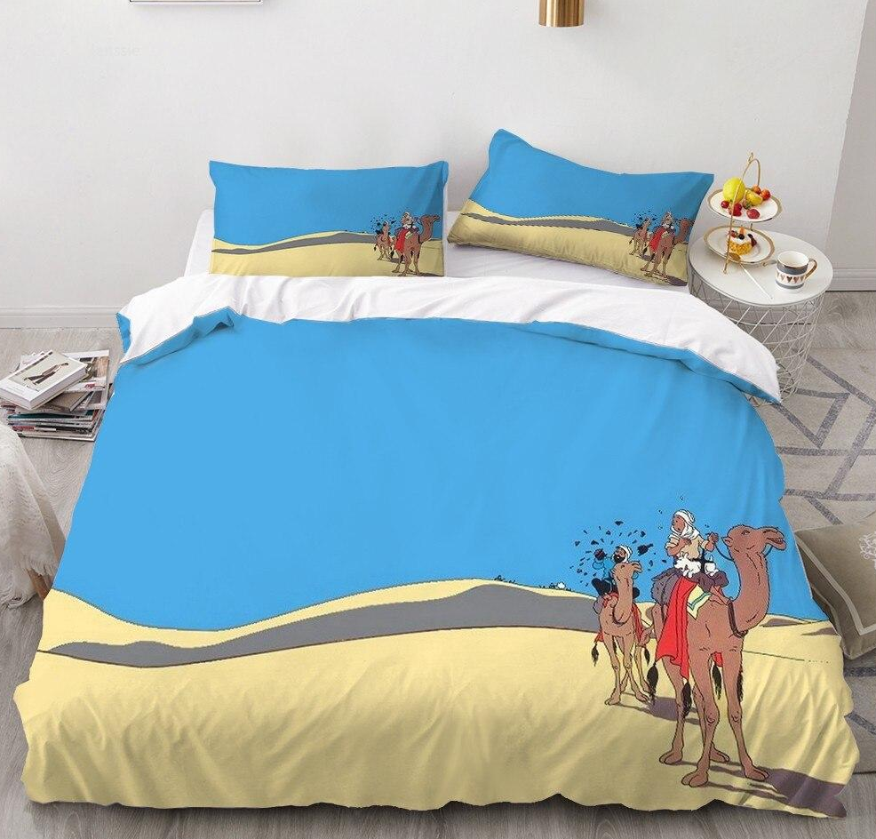 Tintin V Poušti Povlečení