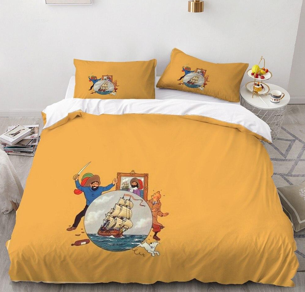 Povlak Na Přikrývku Tintin A Tajemství Jednorožce