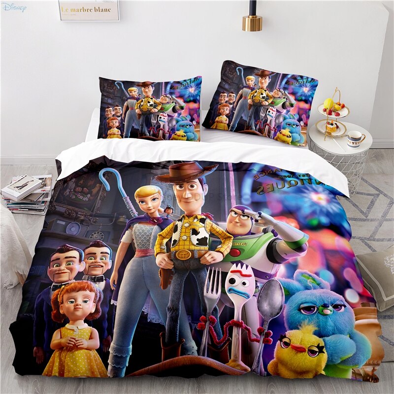 Toy Story 4 Povlečení Na Přikrývku Woody A Buzz