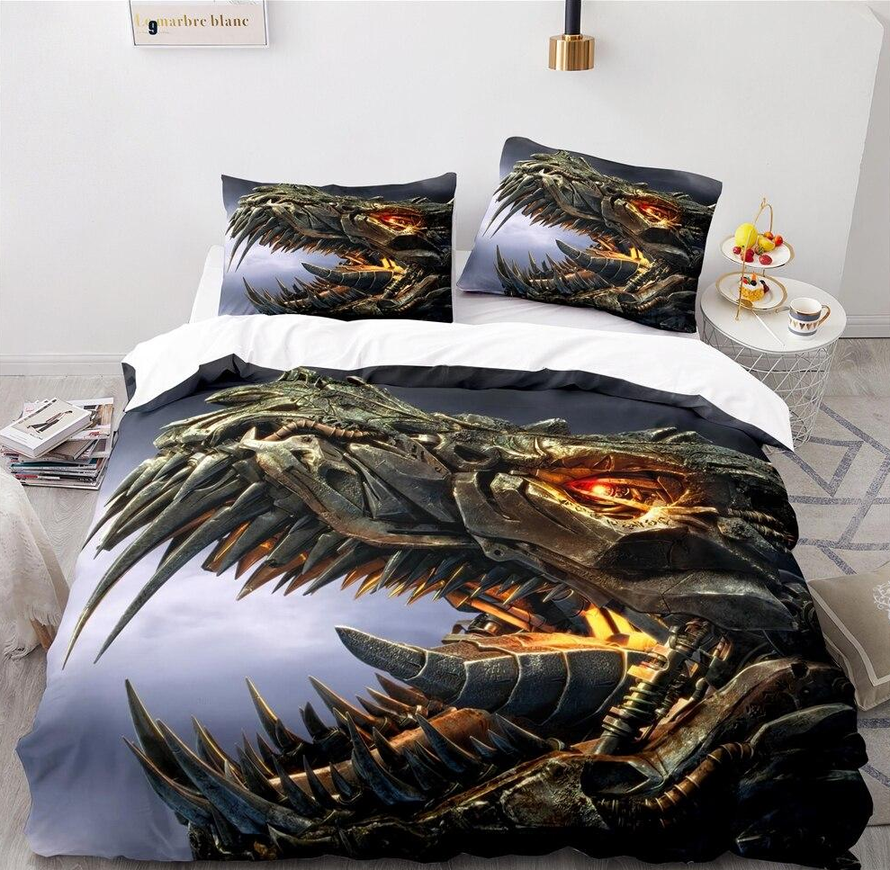 Povlak Na Přikrývku Hlavy Dinosaura Transformers