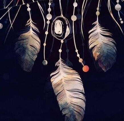 Vintage Indiánský Povlak Na Peřinu