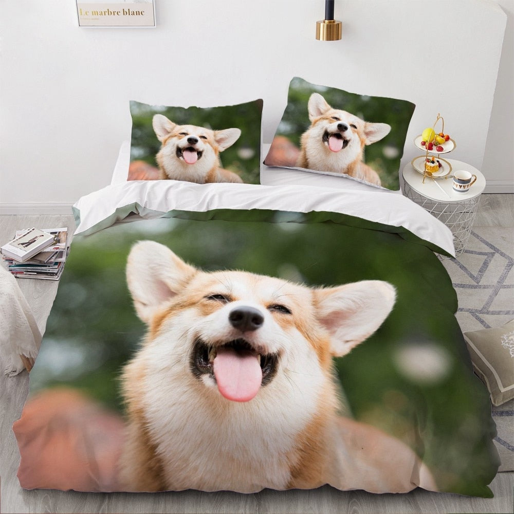 Povlak Na Přikrývku Welsh Corgi