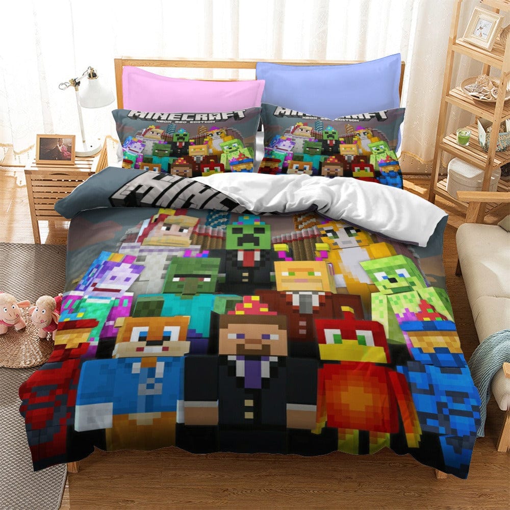 Pokrývka Na Peřinu Minecraft Pro 2 Osoby
