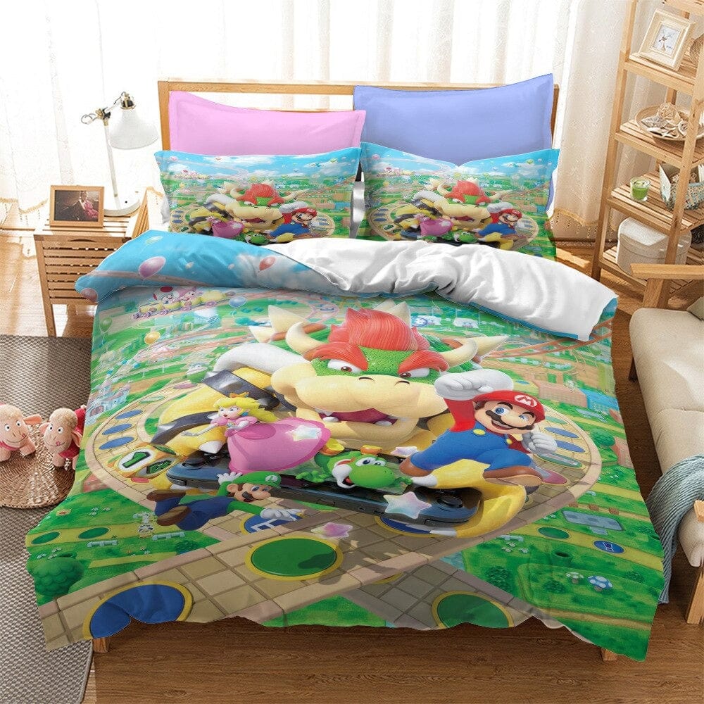 Povlak Na Přikrývku 200x200 Mario Bowser