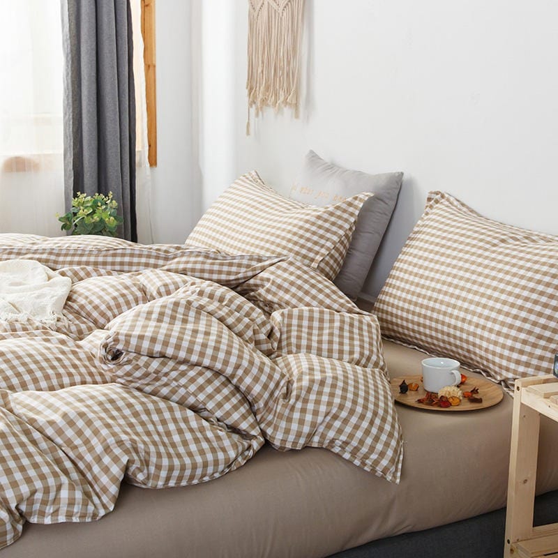 Povlak Na Přikrývku 220x240 Béžově Hnědý