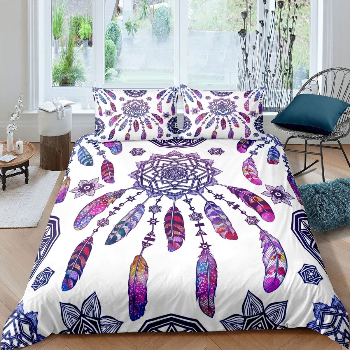 Dospívající Dívka Dream Catcher Povlak Na Peřinu