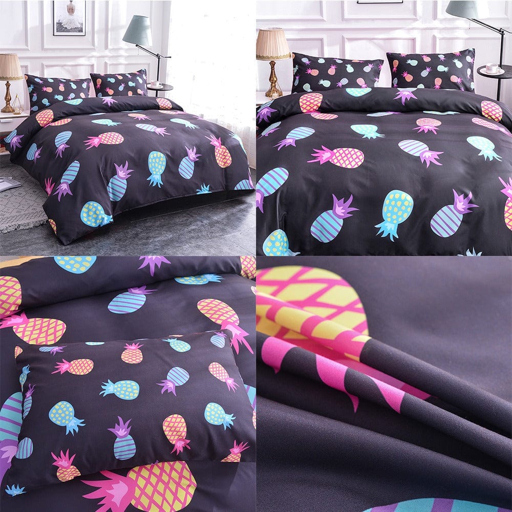 Ananasový Povlak Na Přikrývku Pro 2 Osoby