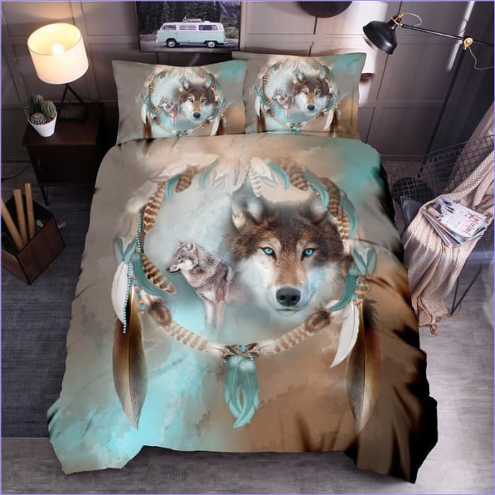 Povlak Na Přikrývku Wolf Dream Catcher