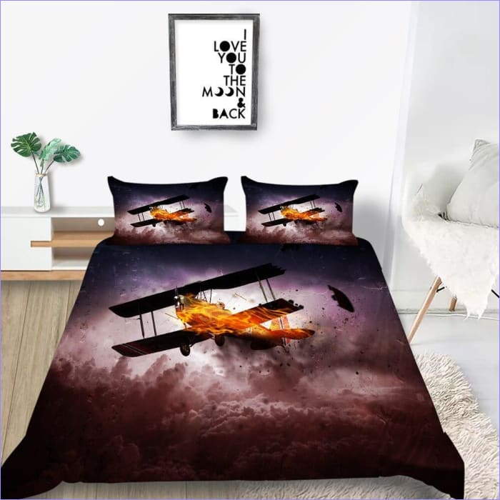 Povlak Na Přikrývku Red Baron Airplane