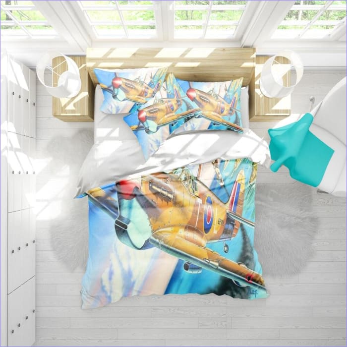 Povlak Na Přikrývku Spitfire Airplane