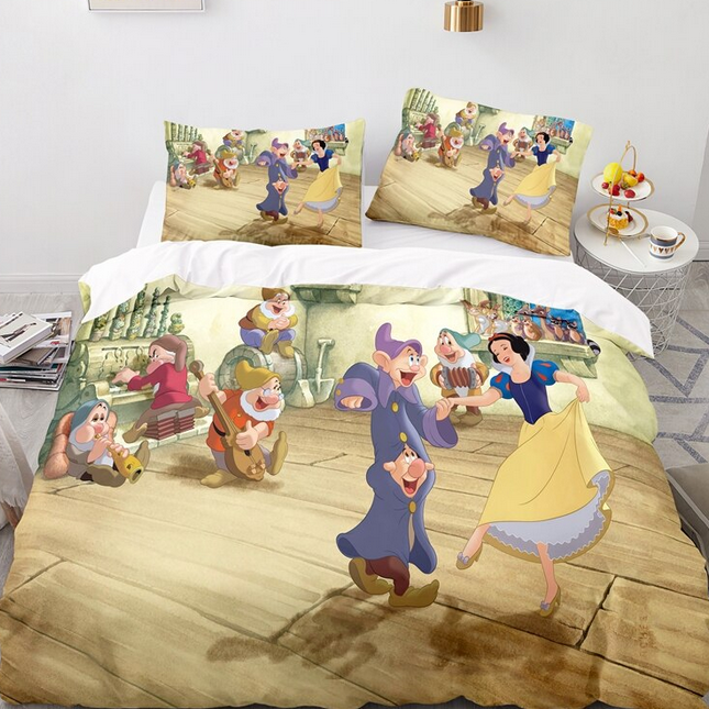 Sněhurka Přikrývka Tanec Se 7 Trpaslíky