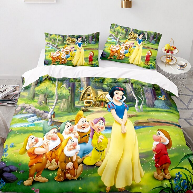 Povlak Na Přikrývku Sněhurka A 7 Trpaslíků