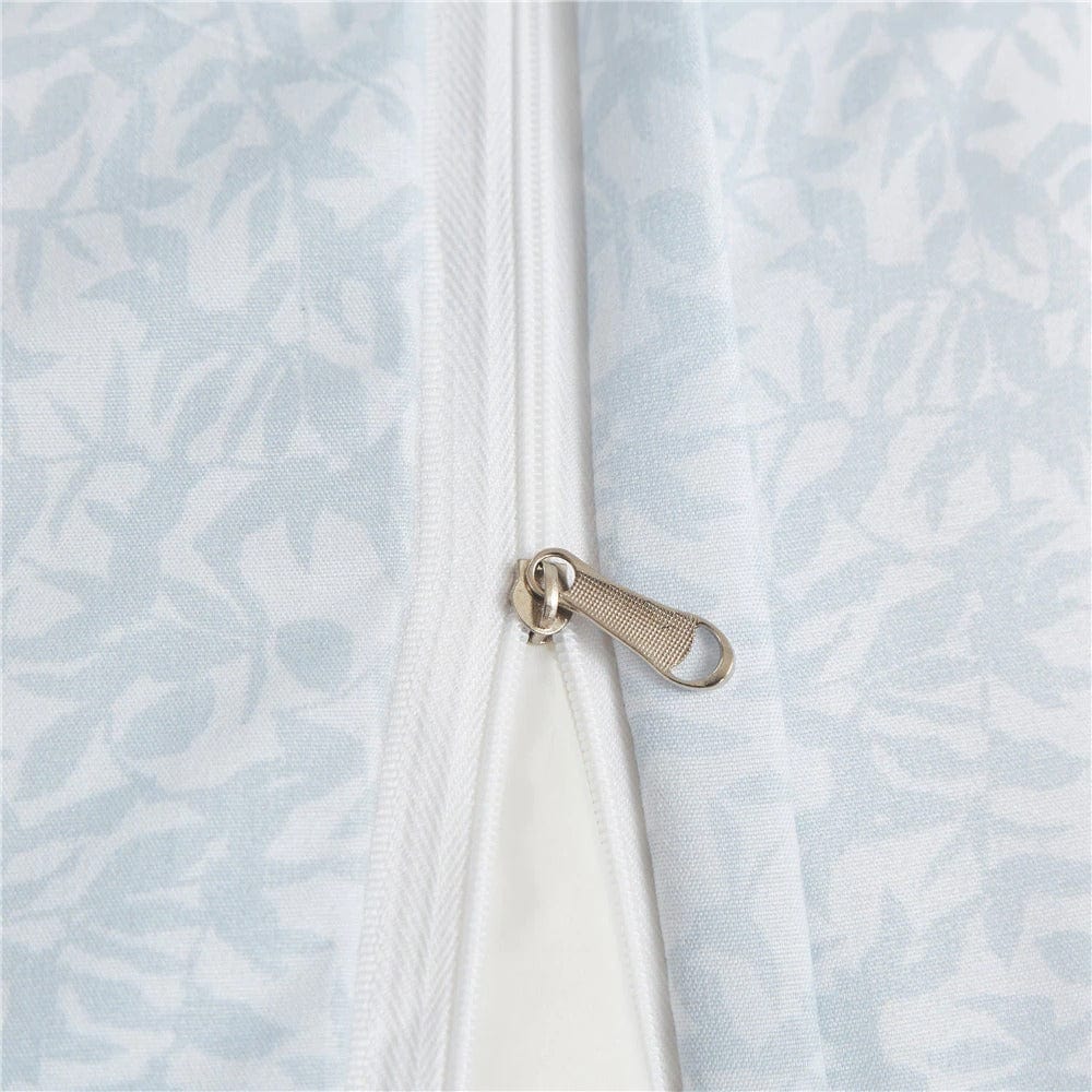 Modrý Šedý Povlak Na Peřinu