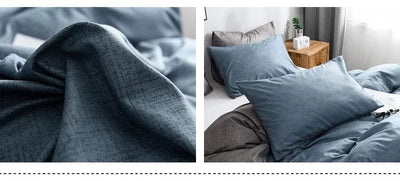 Pastelově Modrý Povlak Na Peřinu