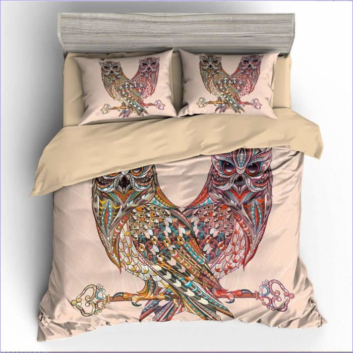 Povlak Na Přikrývku Bohemian Owls