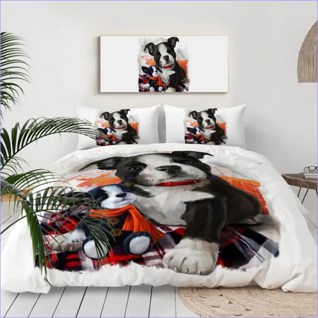 Povlak Na Přikrývku Boston Terrier