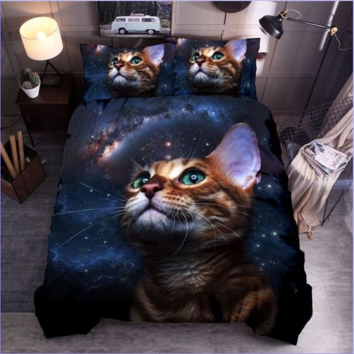 Povlak Na Přikrývku Galaxy Cat