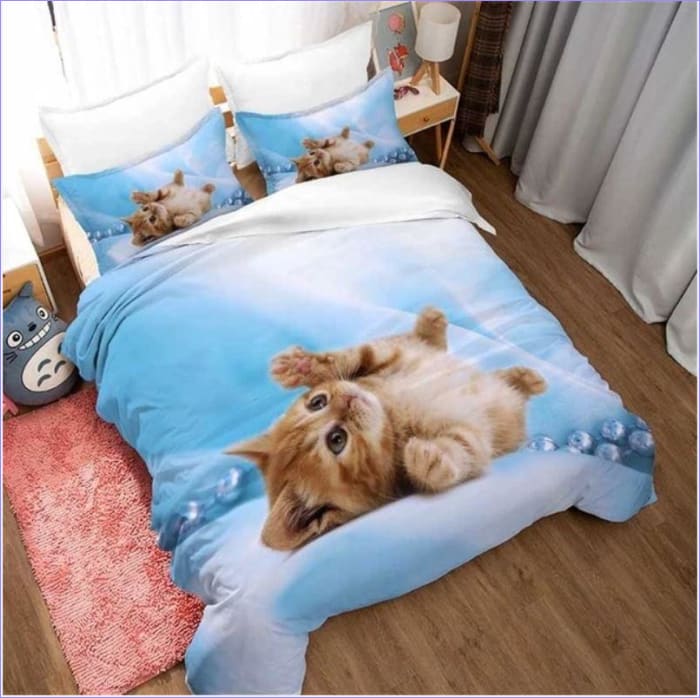 Hravý Povlak Na Přikrývku Kotě