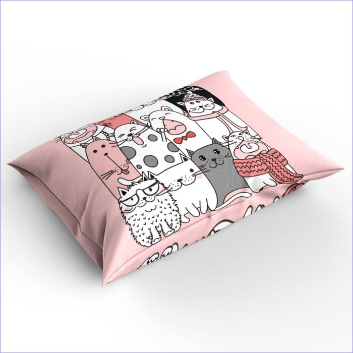 Povlak Na Přikrývku Kočky V Rodině