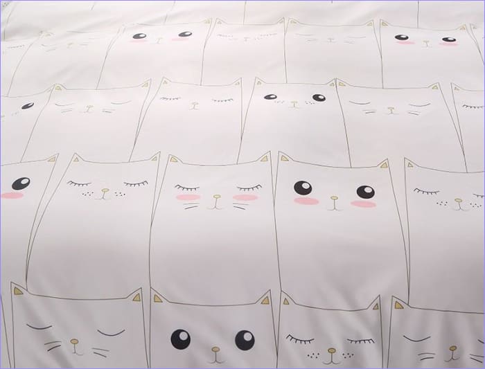 Povlak Na Přikrývku Kawaii Cats