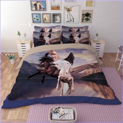 Povlak Na Peřinu Black And White Horses