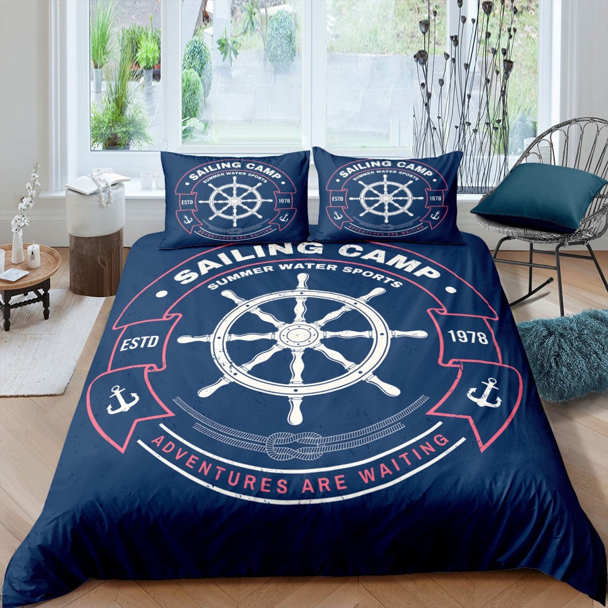 Potah Na Přikrývku Marine Decor Kormidlo