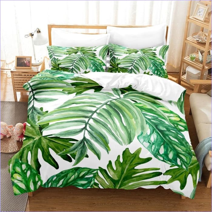 Povlak Na Přikrývku Monstera Flower
