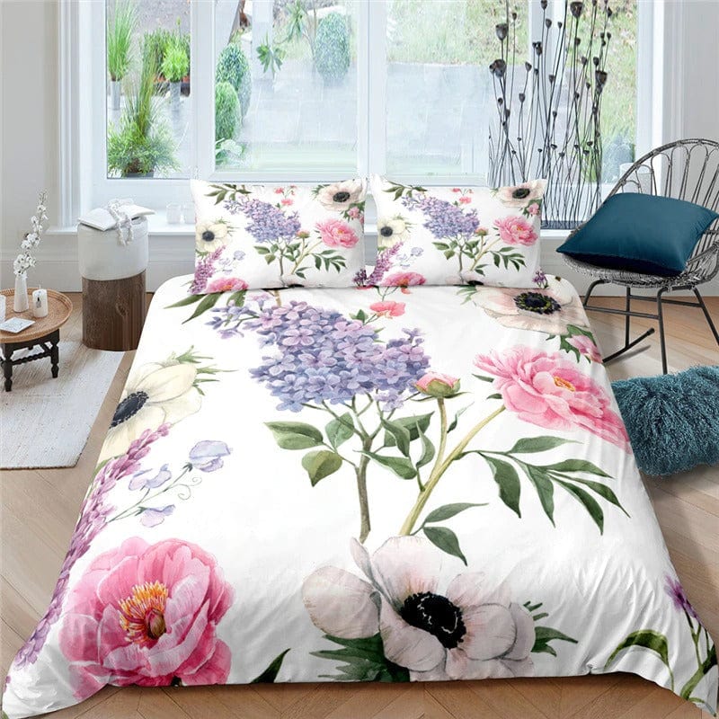 Vintage Styl Květinový Povlak Na Peřinu