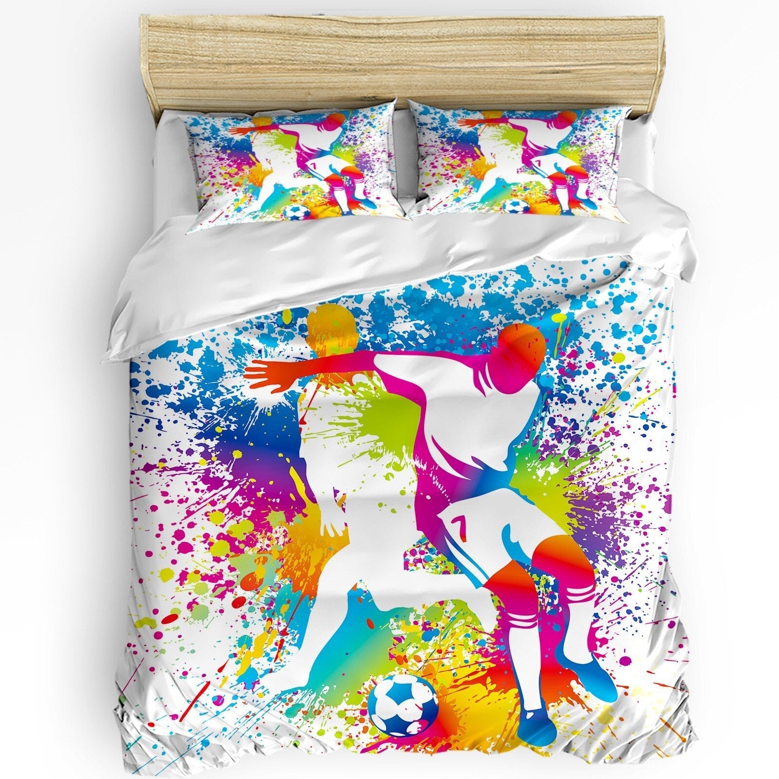 Fotbalový Povlak Na Peřinu 1 Proti 1 Vícebarevný