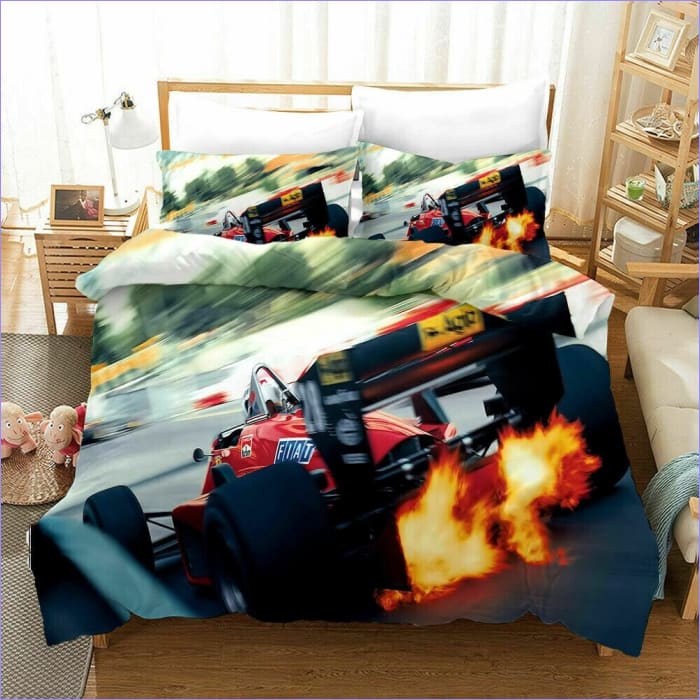 Povlak Na Přikrývku Formule 1 Flames