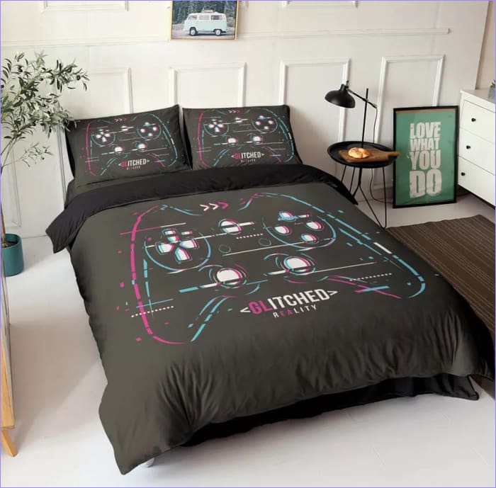 Gamer Glitched Povlak Na Peřinu