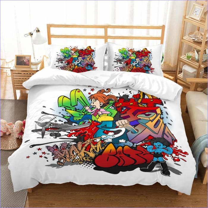 Graffiti Povlak Na Přikrývku 200x200