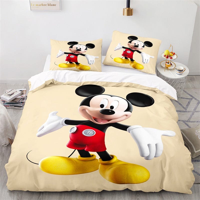 Žlutý Povlak Na Přikrývku Mickey Child