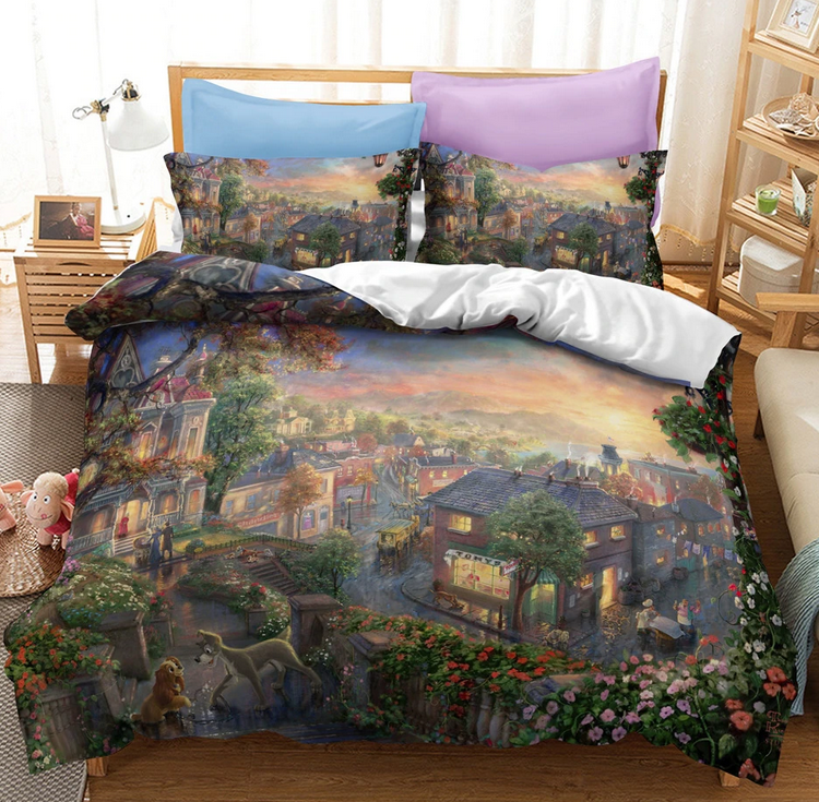 Povlečení Dáma A Zamilovaný Tulák