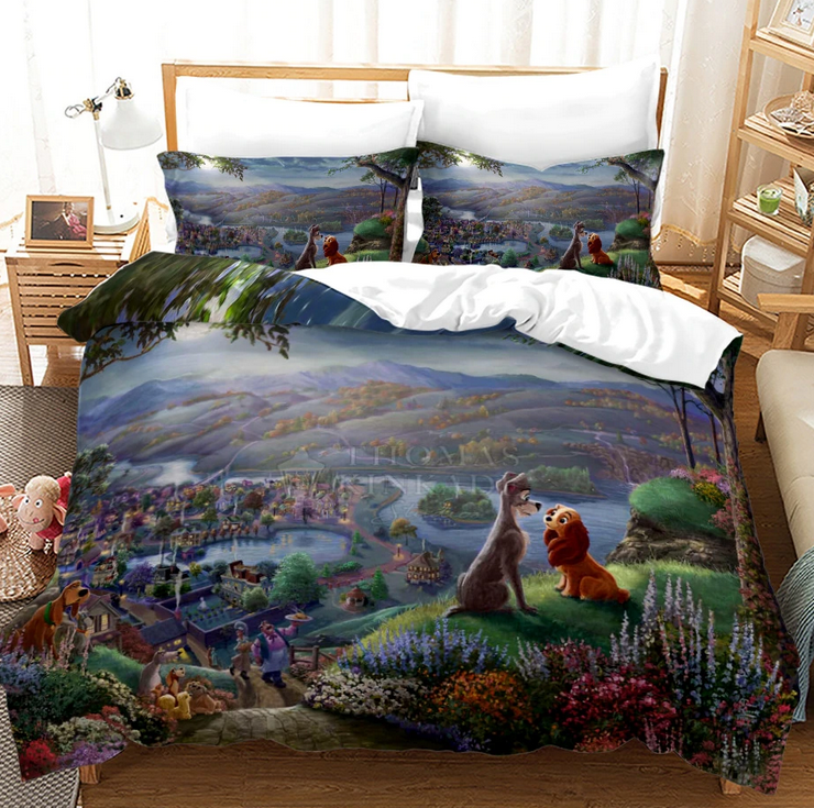 Povlak Na Peřinu Dáma A Tulák Na Kopci