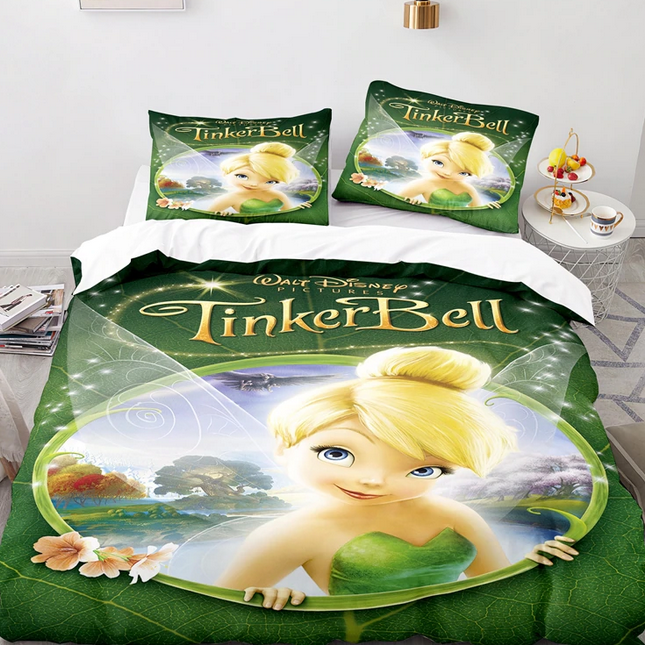 Zelený Povlak Na Přikrývku Tinkerbell