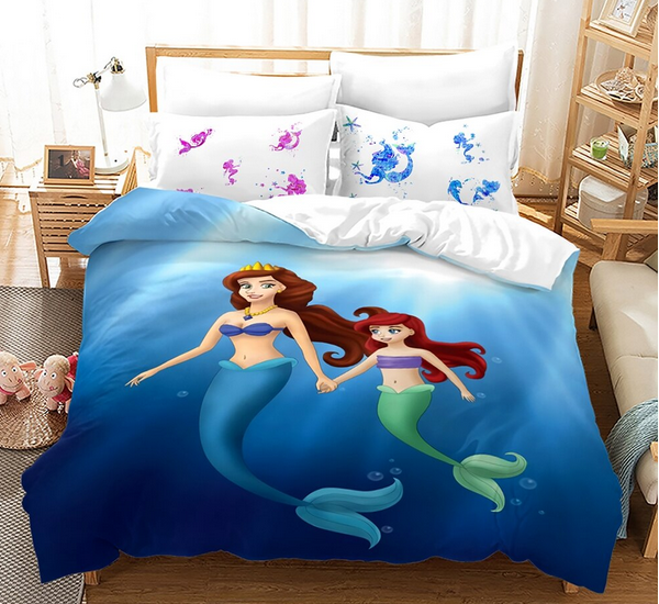 Povlak Na Přikrývku Malá Mořská Víla A Její Maminka