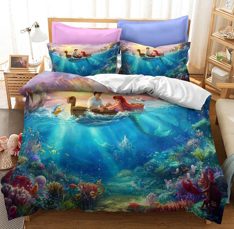 Povlak Na Přikrývku Malá Mořská Víla A Její Princ