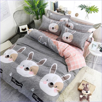Povlak Na Přikrývku Králík Šedý