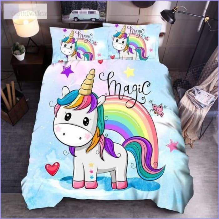 Povlak Na Přikrývku Unicorn Magic Rainbow