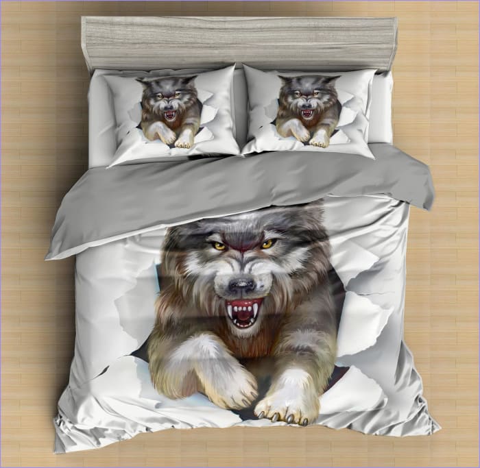 Povlak Na Přikrývku Wolf On Attack