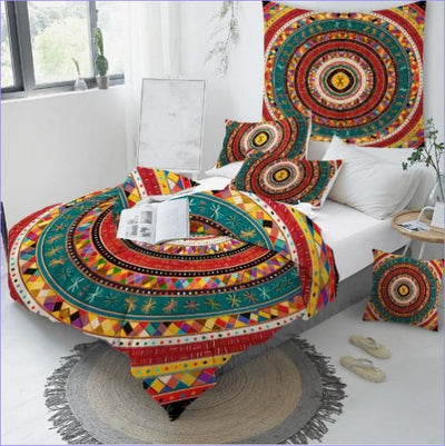 Povlak Na Přikrývku Aztec Mandala