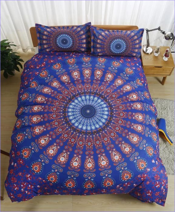 Barevný Povlak Na Přikrývku Mandala