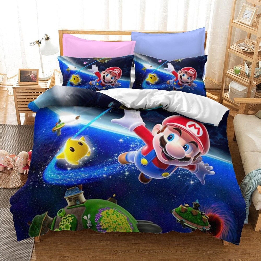 Povlak Na Přikrývku Mario Galaxy 2 Místa